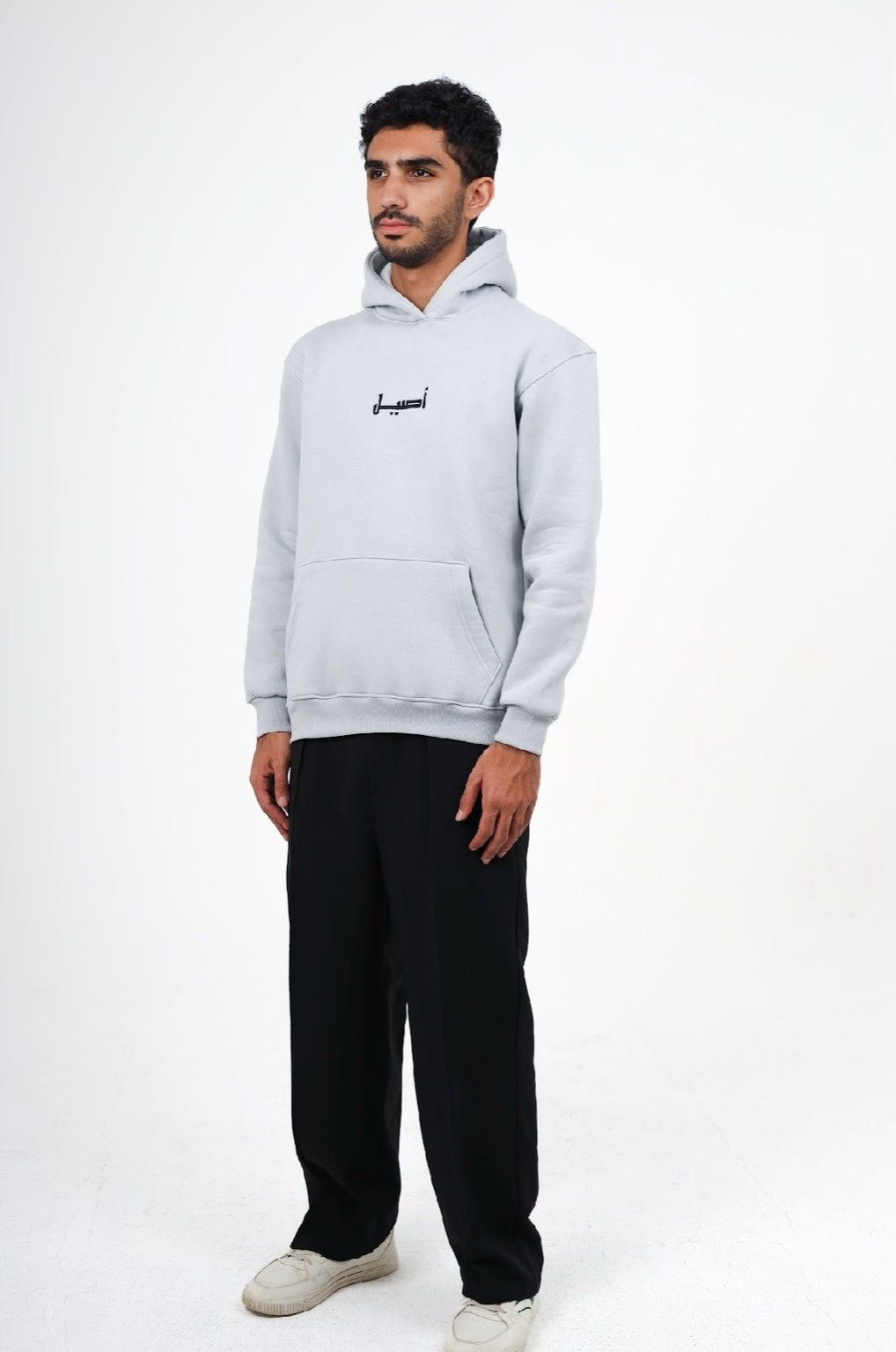 رياح أصيل هودي - رمادي 