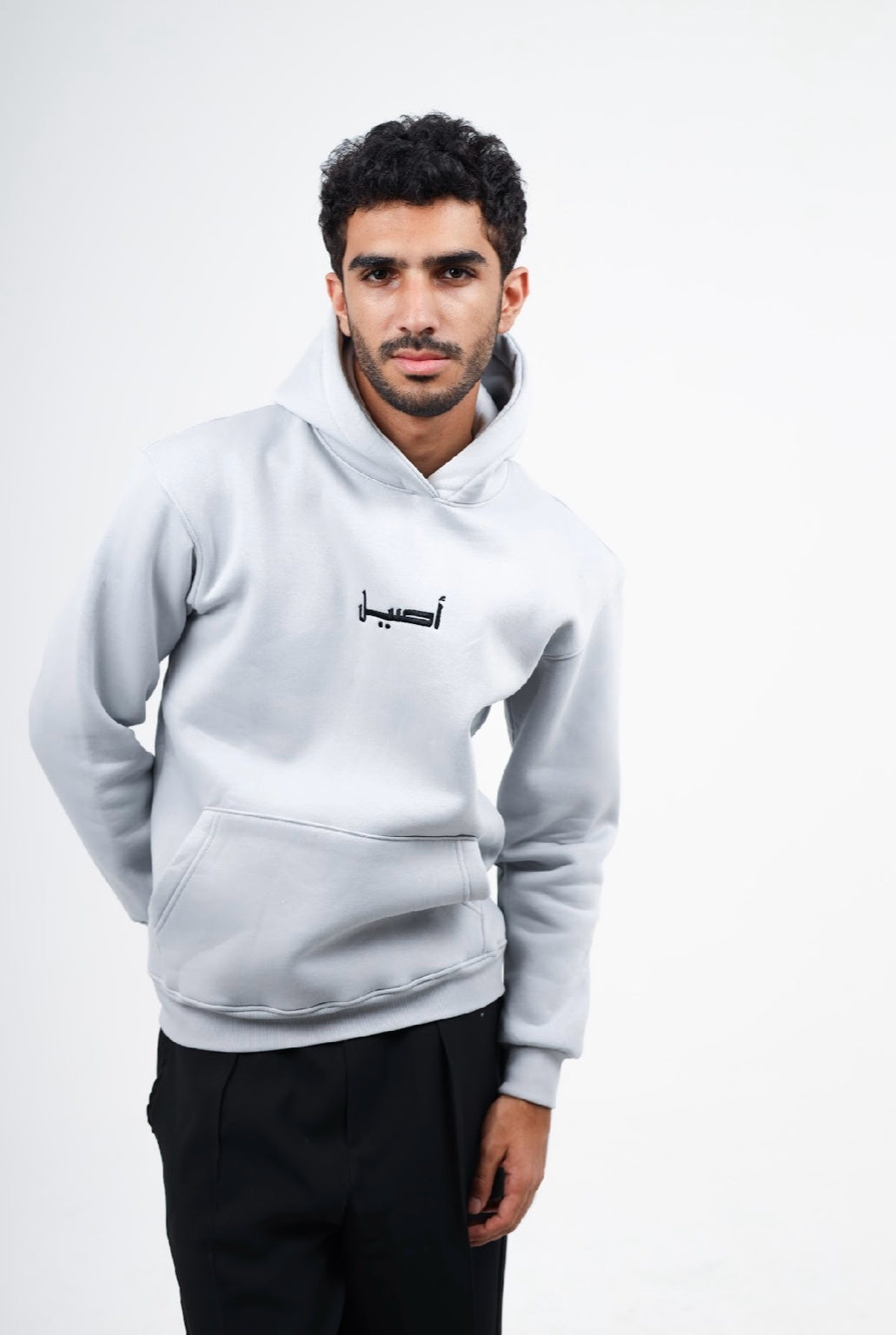 رياح أصيل هودي - رمادي 