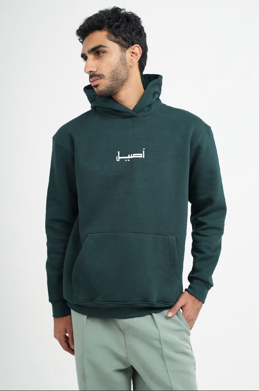 واحة أصيل هودي -  أخضر غامق 